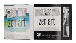 Zen Art - Kit per Disegnare e Colorare — Libro - 3