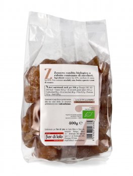 Zenzero Candito Bio in Cubi - 2