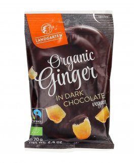 Zenzero Candito Ricoperto di Cioccolato Fondente