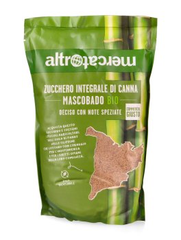 Zucchero Integrale di Canna Mascobado Bio - 1