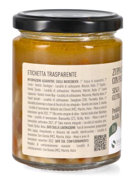 Zuppa di Borlotti  con Pasta di Riso Bio - 3