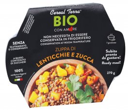 Zuppa di Lenticchie e Zucca Bio - 1