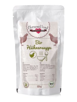 Zuppa di Pollo Biologica per Cani - 1