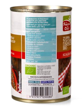 Zuppa Zucchine e Lenticchie Bio - 2