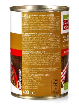 Zuppa Zucchine e Lenticchie Bio - 3