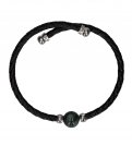 Bracciale in Pelle con Pietra