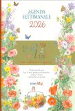Agenda Settimanale 2026 - Fleurs per Colorare i Giorni — Agenda