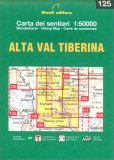 Alta Val Tiberina - Carta dei Sentieri n. 125 — Libro