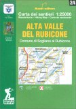 Alta Valle del Rubicone - Carta dei Sentieri n. 17 — Libro