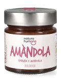 Amàndola Bio Crema Spalmabile di Carruba e Mandorla