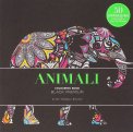 Animali - Colouring Book - Black Premium — Libro
