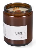 Aprile - Candela Profumata in Cera di Soia