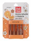 Aroma Naturale di Arancia per Dolci - 4 Ampolle