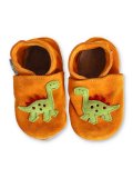Babbucce Bimbo Inch Blue - Dino Tangerine Suede