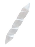 Bacchetta di Selenite a Spirale