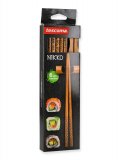 Bacchette Asiatiche in Bamboo con Supporto - Nikko