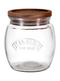 Barattolo in Vetro con Coperchio in Legno - Jar Wooden Lid Kilner®