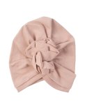 Berretto a Turbante con Volant - Pink Sand