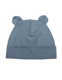 Berretto Beanie con Orecchie da Orso - Flint Stone Blue