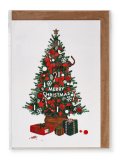 Biglietto di Auguri Natale "Christmas Tree" — Libro