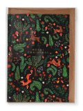 Biglietto di Auguri Natale "Foresta Incantata" — Libro