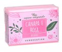 Bio Sapone Artigianale Canapa e Rosa