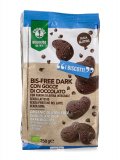 Biscotti Bis-free Dark con Gocce di Cioccolato Bio