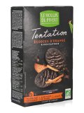Biscotti all'Arancia ricopertI con Cioccolato Fondente Bio  "Tentation"