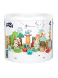 Blocchi in Legno da Costruzione "Jungle Friends"