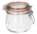 Vasetto in Vetro con Coperchio in Vetro e Gommina - "Bocal le Parfait Super"