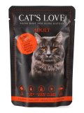 Bocconcini di Puro Manzo per Gatti Adulti