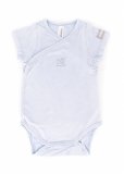 Body a Mezza Manica Bimbo - Azzurro