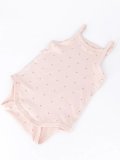 Body Canottiera Spalline Sottili Bimba - Logo Fiore