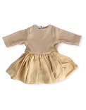Body Vestito Bimba - Cammello