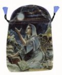 Borsetta per Tarocchi in Raso - Luna Pagana