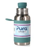 Bottiglia in Acciaio con Tappo Sport - 550 ml
