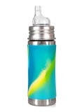 Bottiglia in Acciaio con Beccuccio in Silicone  - 325 ml