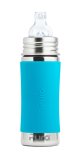 Bottiglia in Acciaio con Beccuccio in Silicone  - 325 ml