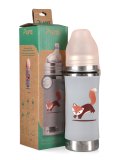 Bottiglia in Acciaio con Beccuccio in Silicone  - 325 ml