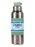 Bottiglia in Acciaio con Tappo Sport - 850 ml
