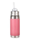 Bottiglia Termica in Acciaio con Cannuccia in Silicone - 260 ml