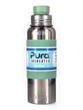 Bottiglia Termica in Acciaio con Tappo Sport - 650 ml