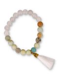 Bracciale Acquamarina e Giada