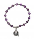 Bracciale Magnetico Aromaterapeutico - Ametista