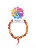 Bracciale Power - Avventurina Rossa