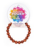 Bracciale Power - Diaspro Rosso