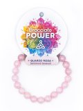 Bracciale Power - Quarzo Rosa