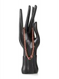 Bracciale Regolabile in Rame con Catena Fine