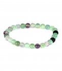 Bracciale "Sfera" in Fluorite Naturale