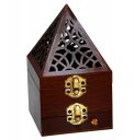 Brucia Incenso Resina in Legno Compact